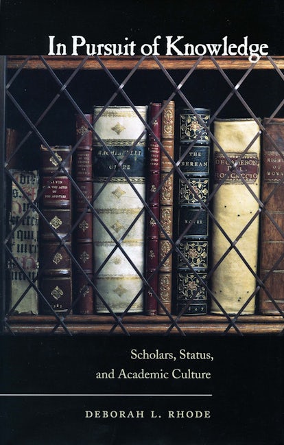 Book cover image for In Pursuit of Knowledge ISBN: 9780804755344