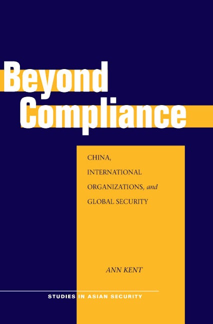 Book cover image for Beyond Compliance ISBN: 9780804755511