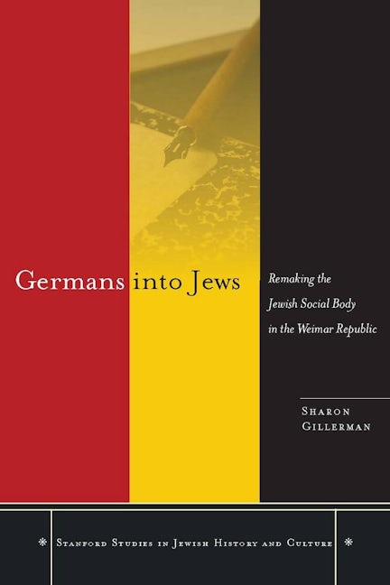 Book cover image for Germans into Jews ISBN: 9780804757119