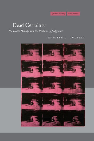 Cover image for Dead Certainty, isbn: 9780804757461