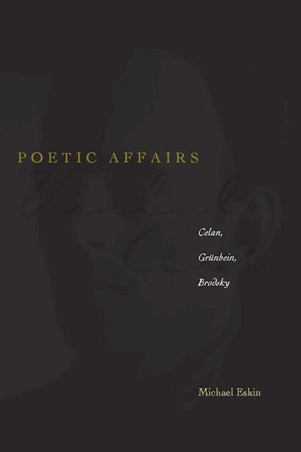 Book cover image for Poetic Affairs ISBN: 9780804758314