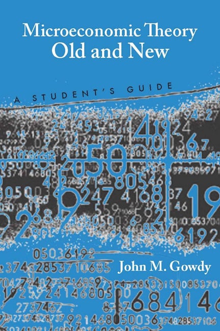 Book cover image for Microeconomic Theory Old and New ISBN: 9780804758833
