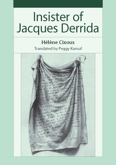 Book cover image for Insister of Jacques Derrida ISBN: 9780804759083