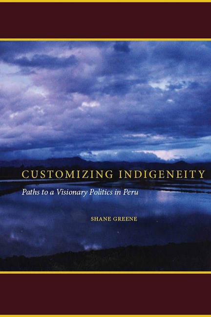 Book cover image for Customizing Indigeneity ISBN: 9780804761192