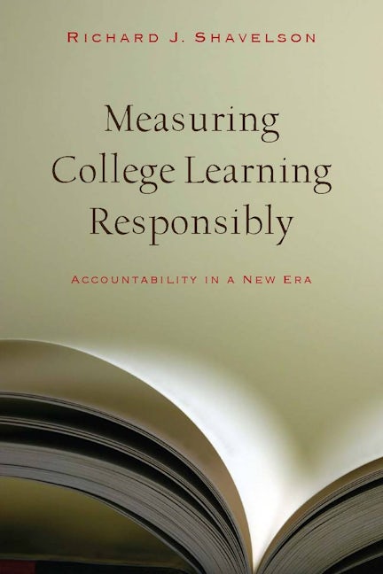 Book cover image for Measuring College Learning Responsibly ISBN: 9780804761208