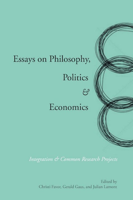 Book cover image for Essays on Philosophy, Politics & Economics ISBN: 9780804762557