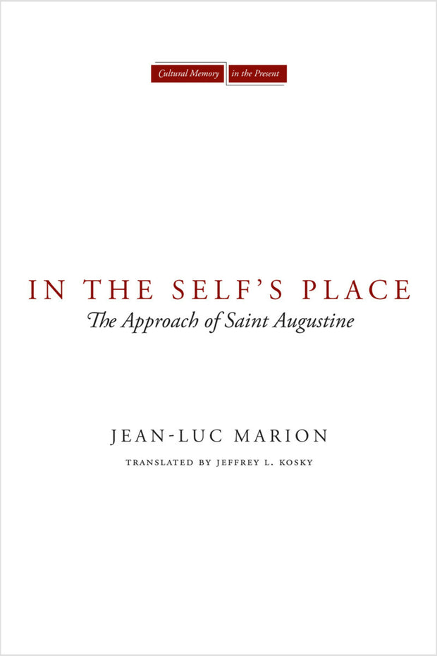 Cover image for In the Self's Place, isbn: 9780804762915