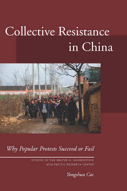 Book cover image for Collective Resistance in China ISBN: 9780804763400