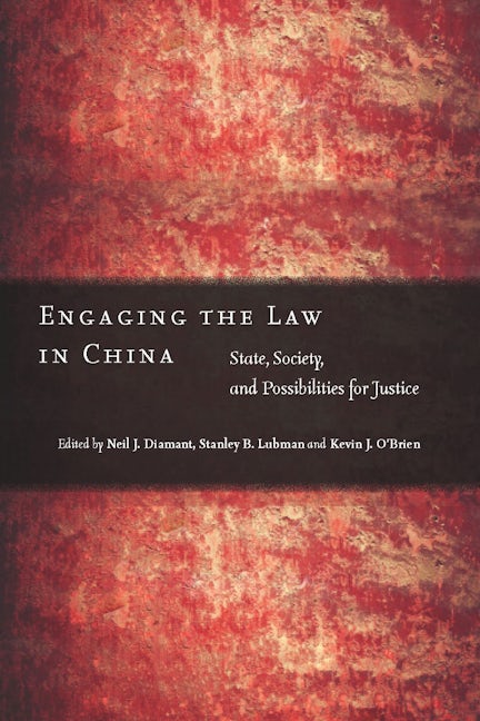 Book cover image for Engaging the Law in China ISBN: 9780804771801