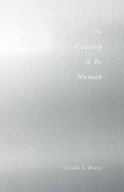Book cover image for On Ceasing to Be Human ISBN: 9780804772099