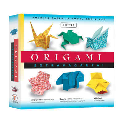 Cover image for Origami Extravaganza! Folding Paper, a Book, and a Box, isbn: 9780804832427