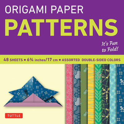 Cover image for Origami Paper - Patterns - Small 6 3/4" - 49 Sheets, isbn: 9780804835251