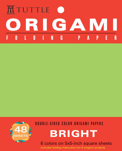 Cover image for Origami Hanging Paper - Bright - 5" - 48 Sheets, isbn: 9780804837538