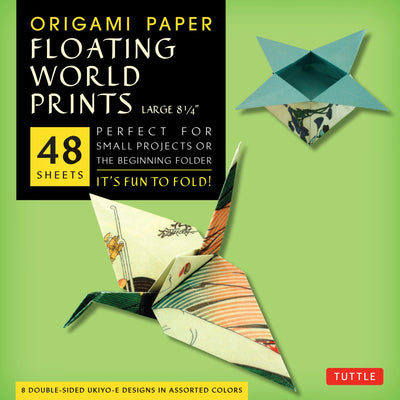 Cover image for Origami Paper - Floating World Prints - 8 1/4" - 48 Sheets, isbn: 9780804843393