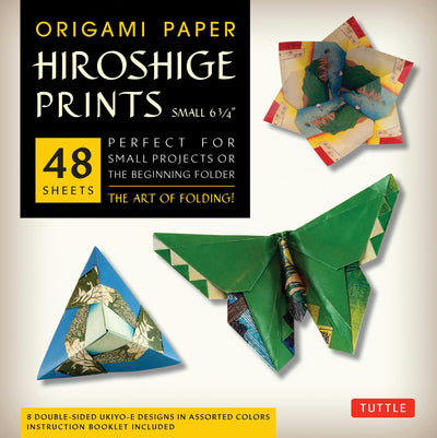Cover image for Origami Paper - Hiroshige Prints - Small 6 3/4" - 48 Sheets, isbn: 9780804844543