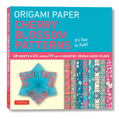 Cover image for Origami Paper- Cherry Blossom Prints- Small 6 3/4" 48 sheets, isbn: 9780804844857