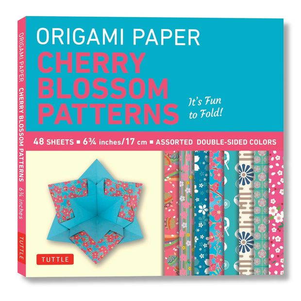 Cover image for Origami Paper- Cherry Blossom Prints- Small 6 3/4" 48 sheets, isbn: 9780804844857