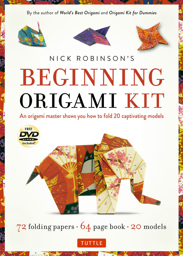 Cover image for Nick Robinson's Beginning Origami Kit, isbn: 9780804845441