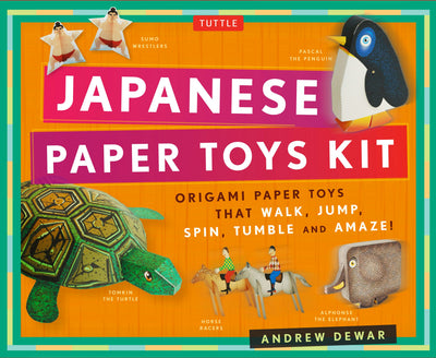 Cover image for Japanese Paper Toys Kit, isbn: 9780804846325
