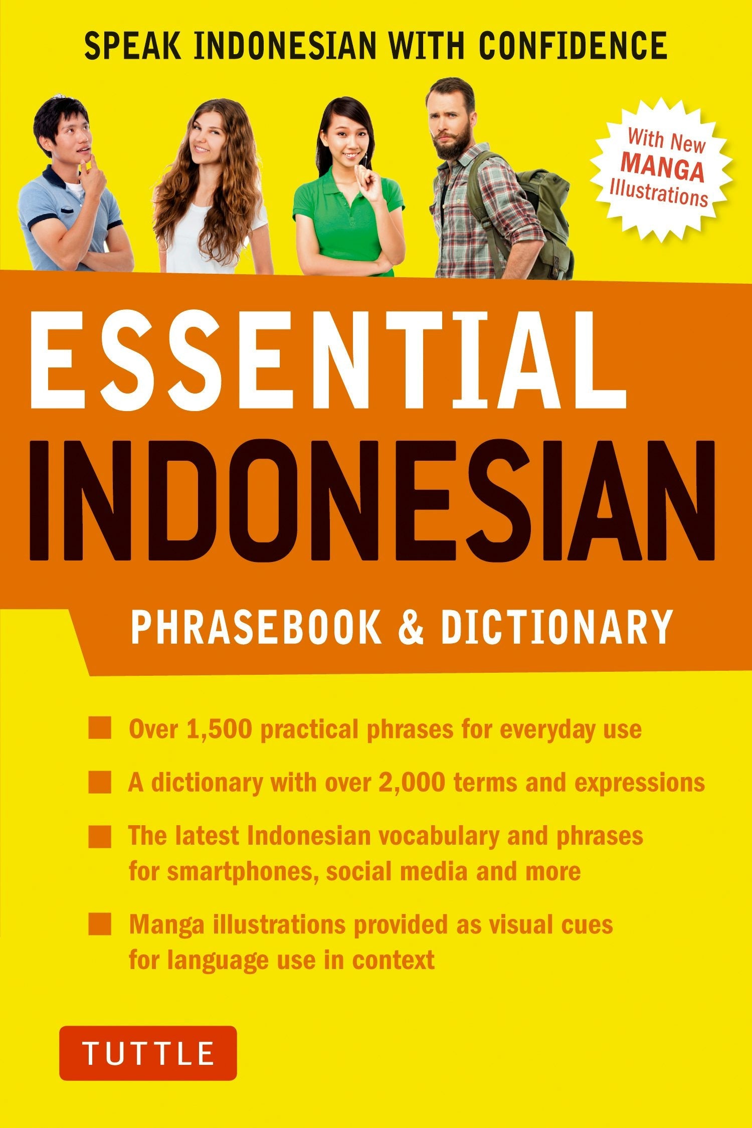 Book cover image for Essential Indonesian Phrasebook & Dictionary ISBN: 9780804846844