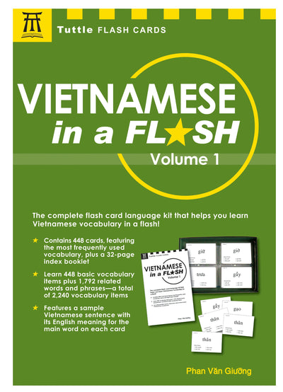 Cover image for Vietnamese in a Flash Kit Volume 1, isbn: 9780804847711