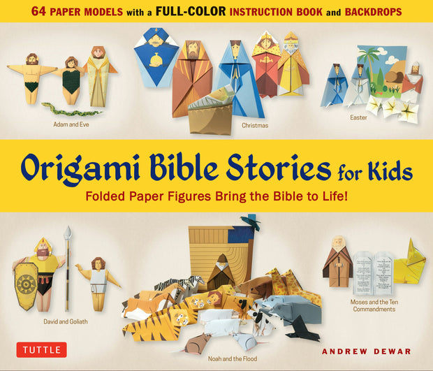 Cover image for Origami Bible Stories for Kids Kit, isbn: 9780804848510