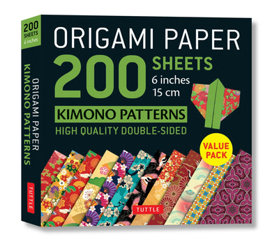 Cover image for Origami Paper 200 sheets Kimono Patterns 6" (15 cm), isbn: 9780804850803