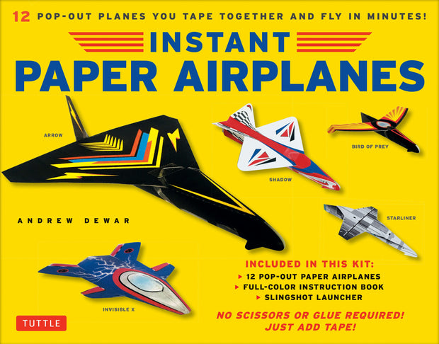 Cover image for Instant Paper Airplanes Kit, isbn: 9780804851077