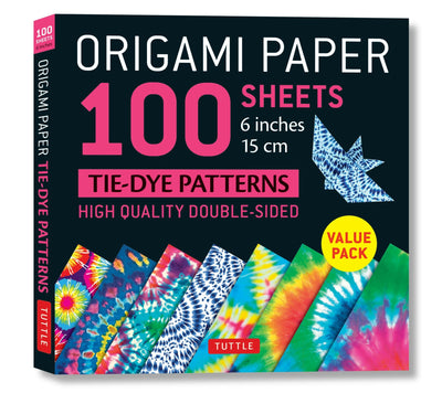 Cover image for Origami Paper 100 sheets Tie-Dye Patterns 6" (15 cm), isbn: 9780804851114