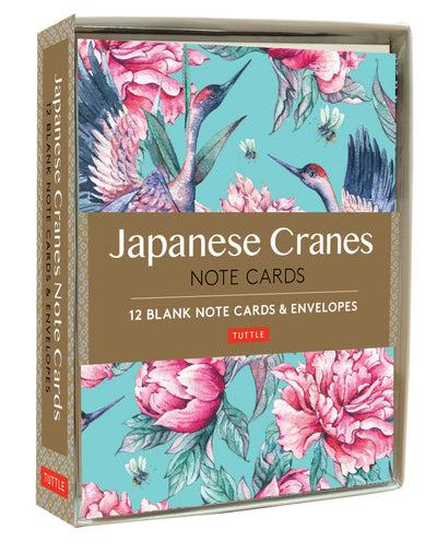 Cover image for Japanese Cranes Note Cards, isbn: 9780804851640