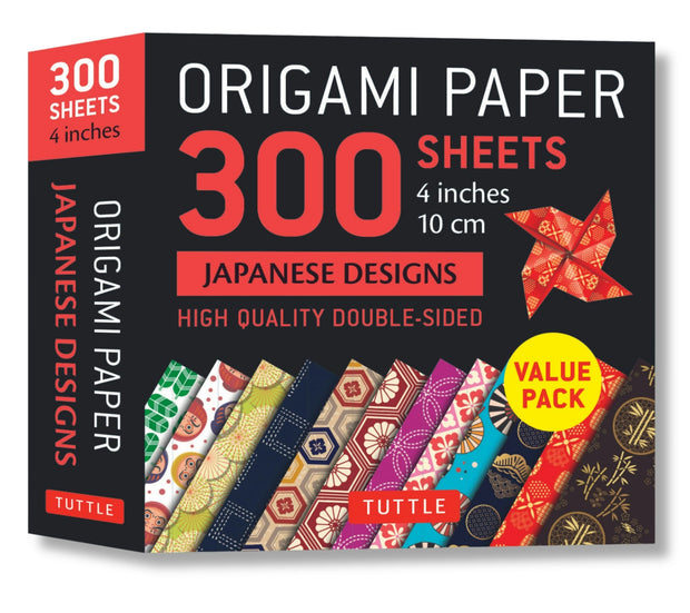 Cover image for Origami Paper 300 sheets Japanese Designs 4" (10 cm), isbn: 9780804852821