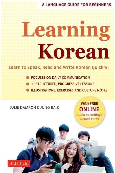 Cover image for Learning Korean, isbn: 9780804853323