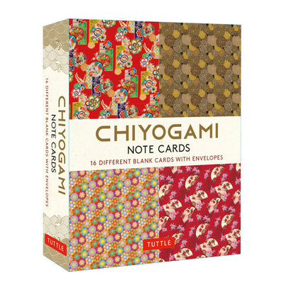 Cover image for Chiyogami Japanese, 16 Note Cards, isbn: 9780804853538