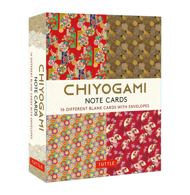 Cover image for Chiyogami Japanese, 16 Note Cards, isbn: 9780804853538