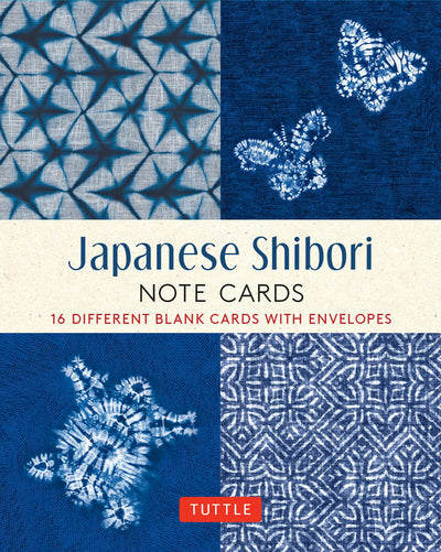 Cover image for Japanese Shibori, 16 Note Cards, isbn: 9780804853552
