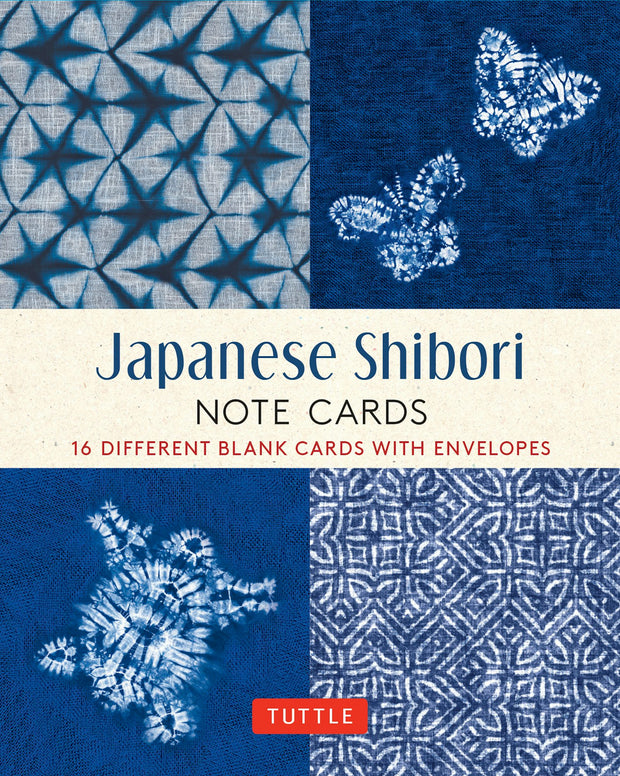Cover image for Japanese Shibori, 16 Note Cards, isbn: 9780804853552