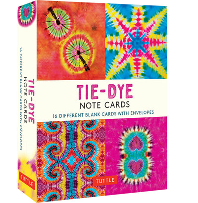 Cover image for Tie-Dye, 16 Note Cards, isbn: 9780804853590