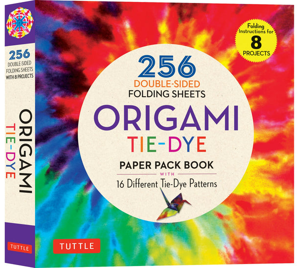 Cover image for Origami Tie-Dye Patterns Paper Pack Book, isbn: 9780804853613
