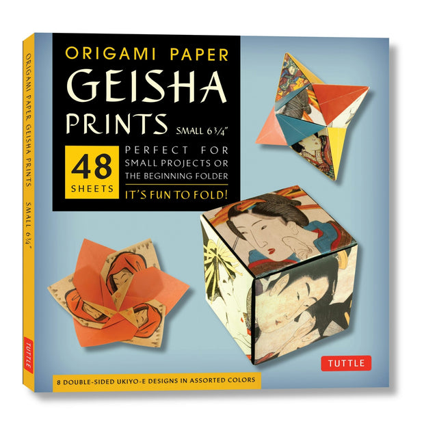 Cover image for Origami Paper Geisha Prints 48 Sheets 6 3/4" (17 cm), isbn: 9780804853897