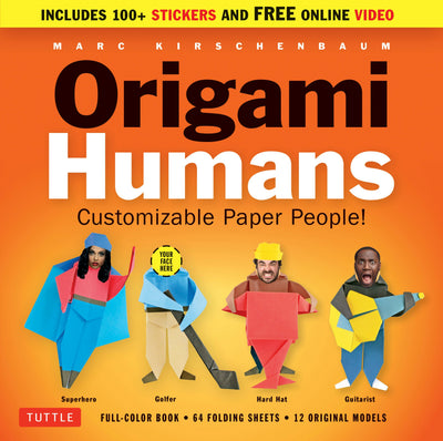 Cover image for Origami Humans Kit, isbn: 9780804853910