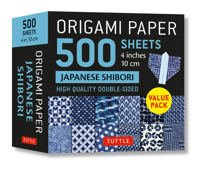 Cover image for Origami Paper 500 sheets Japanese Shibori 4" (10 cm), isbn: 9780804854245