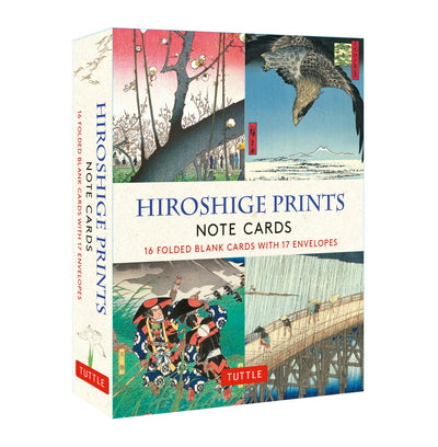 Cover image for Hiroshige Prints, 16 Note Cards, isbn: 9780804854412