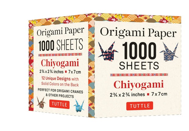 Cover image for Origami Paper Chiyogami 1,000 sheets 2 3/4 in (7 cm), isbn: 9780804855006