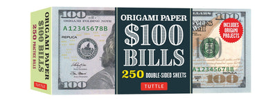 Cover image for Origami Paper: One Hundred Dollar Bills, isbn: 9780804855143