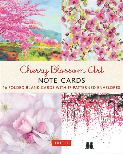 Cover image for Cherry Blossom Art, 16 Note Cards, isbn: 9780804855501