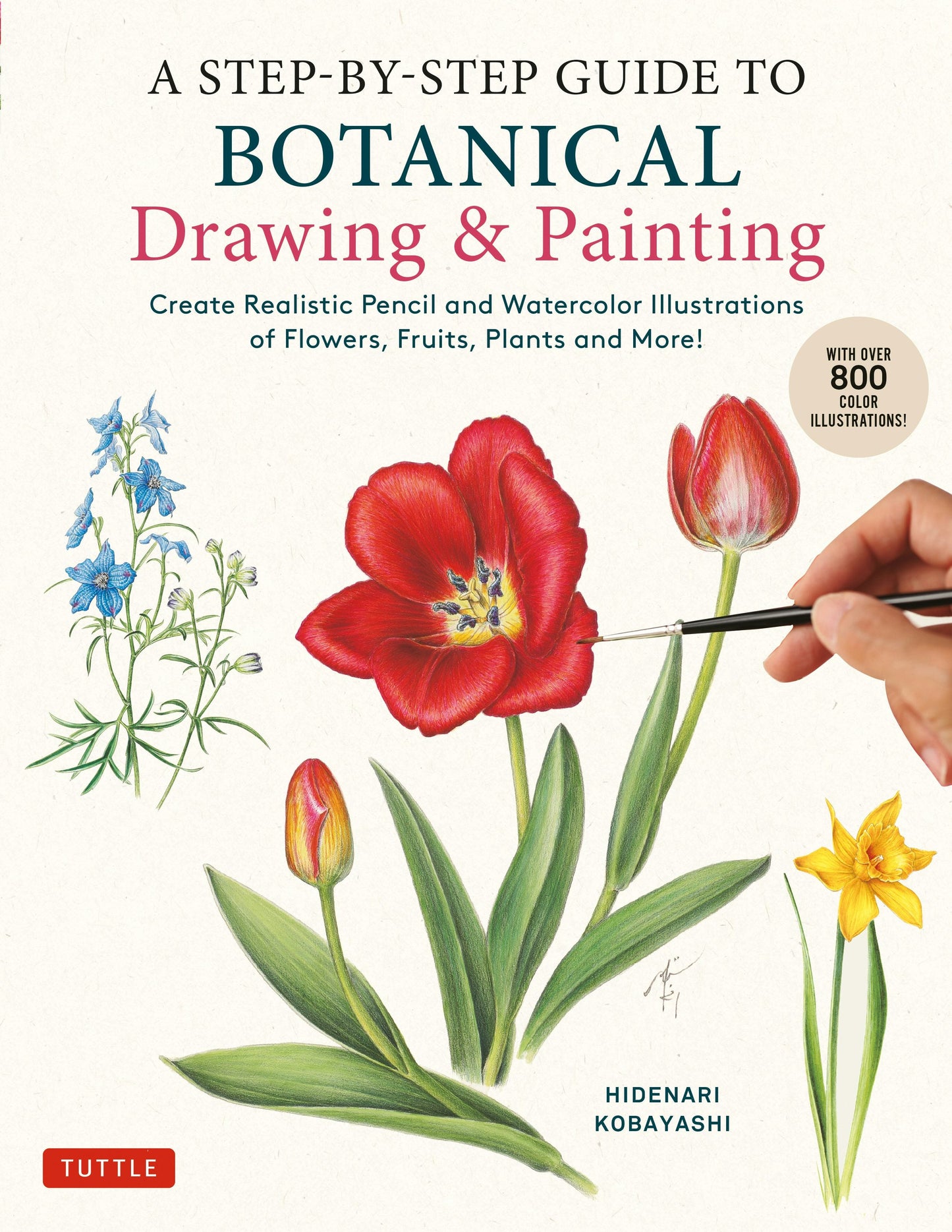 Book cover image for A Step-by-Step Guide to Botanical Drawing & Painting ISBN: 9780804856393