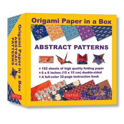 Cover image for Origami Paper in a Box - Abstract Patterns, isbn: 9780804857161