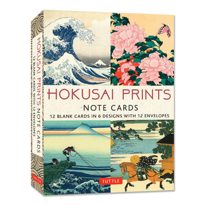 Cover image for Hokusai Prints Note Cards - 12 Cards, isbn: 9780804858069