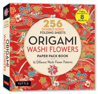 Cover image for Origami Washi Flowers Paper Pack Book, isbn: 9780804858403