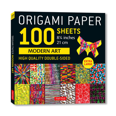 Cover image for Origami Paper 100 sheets Modern Art 8 1/4", isbn: 9780804858922
